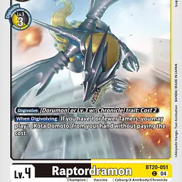 Raptordramon - Master