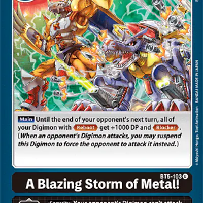 A Blazing Storm of Metal! imagen principal