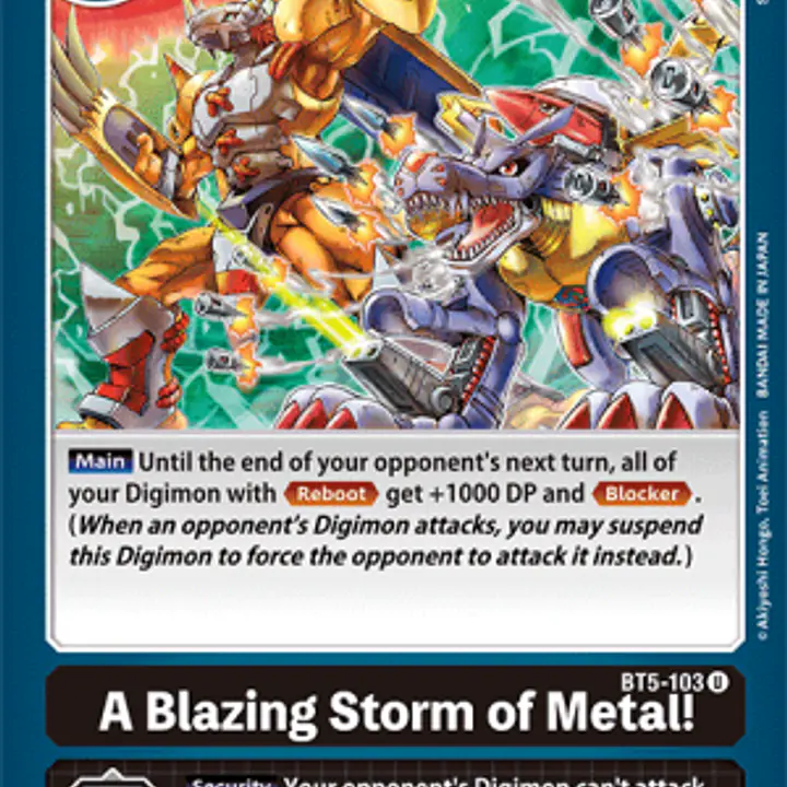 A Blazing Storm of Metal! - Master