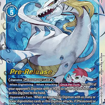 Plesiomon (X Antibody) (Pre-Release) imagen principal