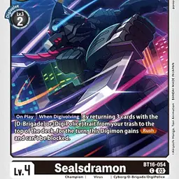 Sealsdramon - Master