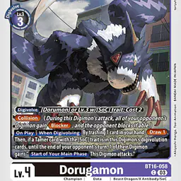 Dorugamon - Master