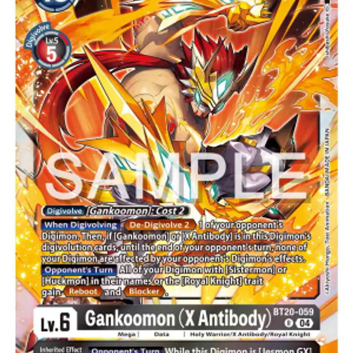 Gankoomon (X Antibody) - Master