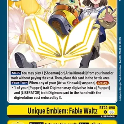 Unique Emblem: Fable Waltz imagen principal