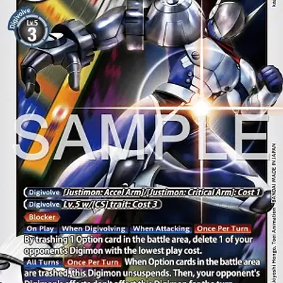 Justimon: Blitz Arm imagen principal