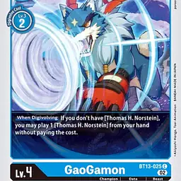Gaogamon - Master