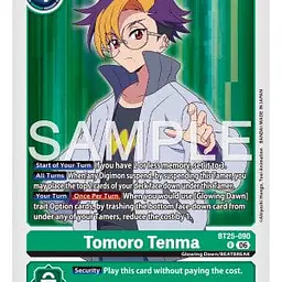 Tomoro Tenma - Master