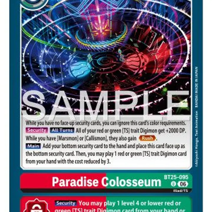 Paradise Colosseum - Master