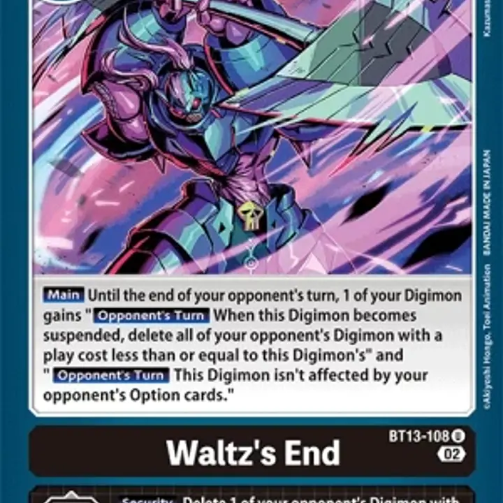 Waltz's End - Master