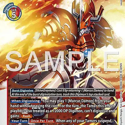 ShineGreymon: Burst Mode imagen principal