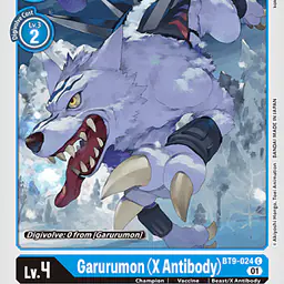 Garurumon (X Antibody) - Master
