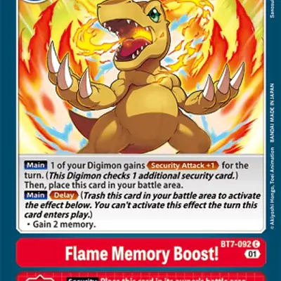 Flame Memory Boost! imagen principal
