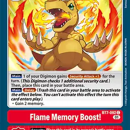 Flame Memory Boost! - Master
