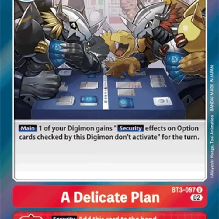 A Delicate Plan - Master