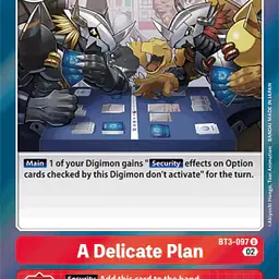 A Delicate Plan - Master