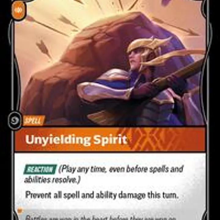 Unyielding Spirit - Master