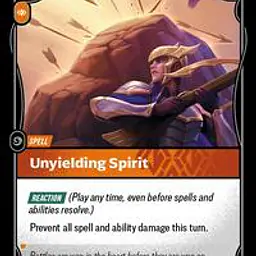 Unyielding Spirit - Master