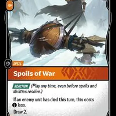Spoils of War imagen principal