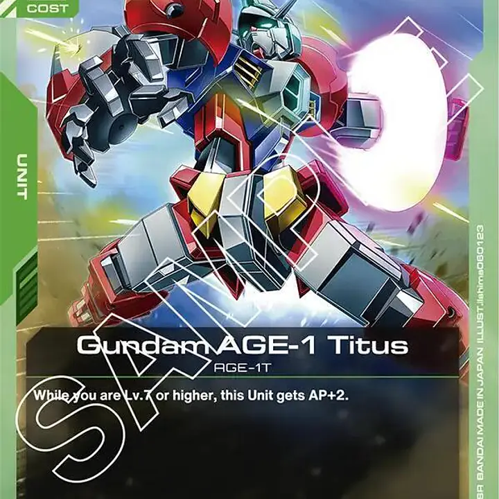 Gundam AGE-1 Titus - Master