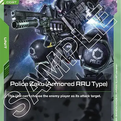 Police Zaku (Armored RRU Type) imagen principal