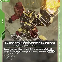 Gundam Heavyarms Custom - Master