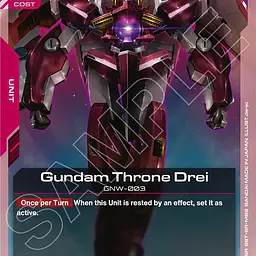 Gundam Throne Drei - Master