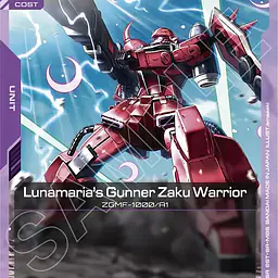 Lunamaria's Gunner Zaku Warrior - Master