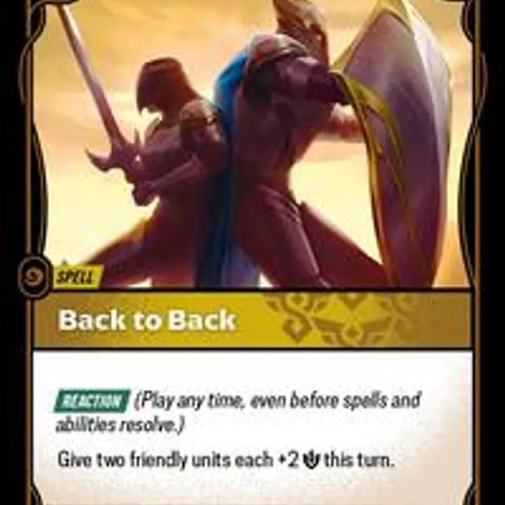 Back to Back - Master