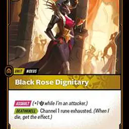 Black Rose Dignitary - Master