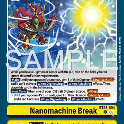 Nanomachine Break imagen principal