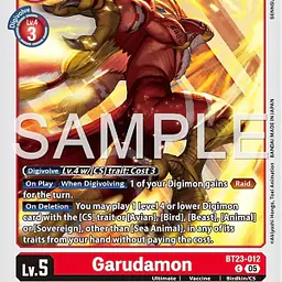 Garudamon - Master