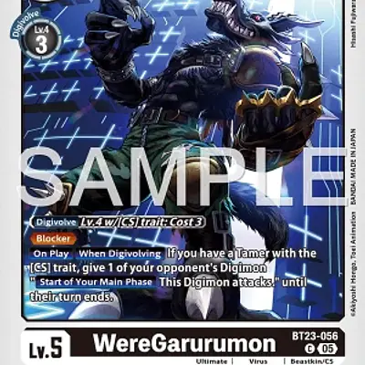 WereGarurumon imagen principal