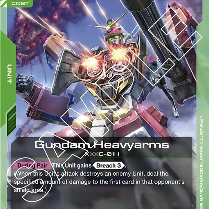 Gundam Heavyarms - Master