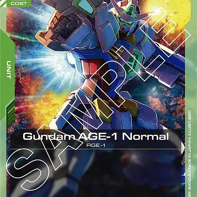 Gundam AGE-1 Normal (GD02-029) imagen principal