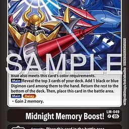 Midnight Memory Boost! - Master