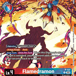 Flamedramon (Near Mint) - Master
