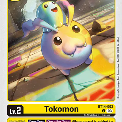 Tokomon imagen principal