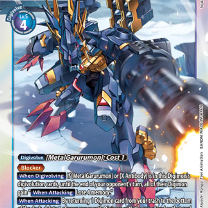 MetalGarurumon (X Antibody) - Master