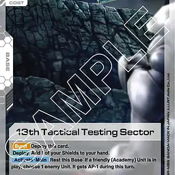 13th Tactical Testing Sector - Master