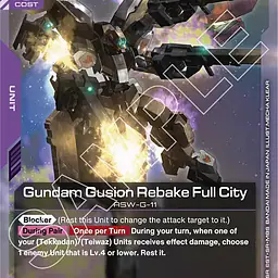 Gundam Gusion Rebake Full City - Master