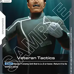 Veteran Tactics - Master