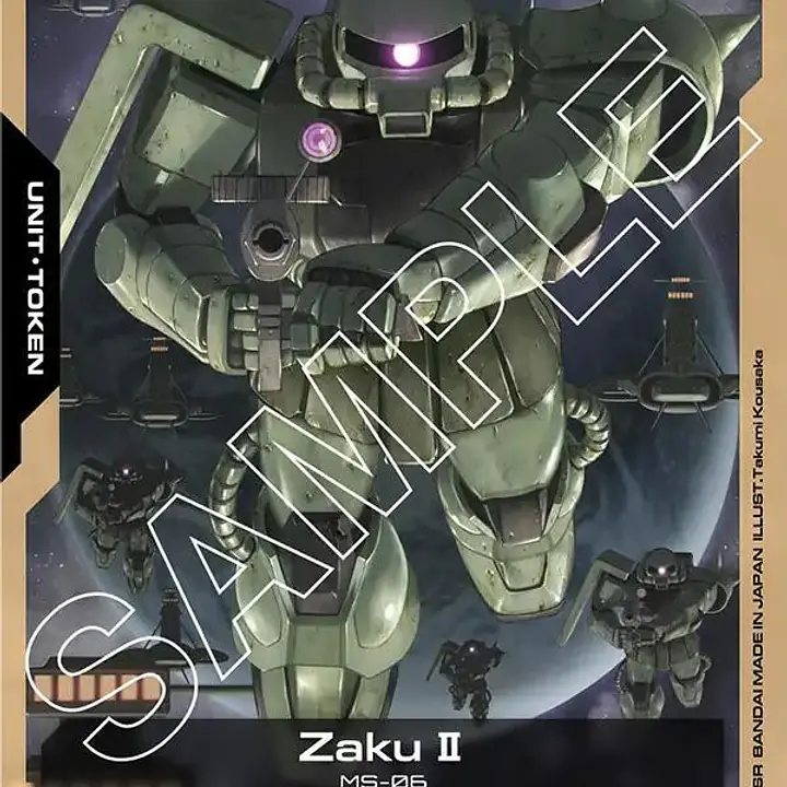 Zaku II (T-007) Token - Master