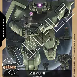 Zaku II (T-007) Token - Master