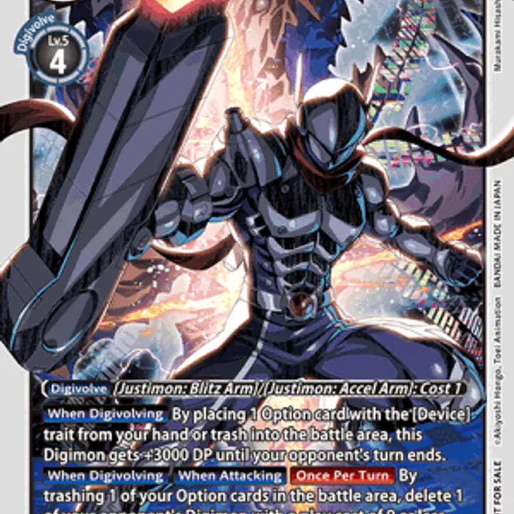 Justimon: Critical Arm - Master