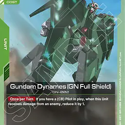 Gundam Dynames (GN Full Shield) - Master