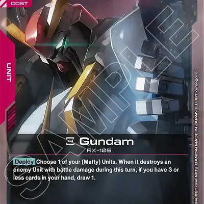 Xi Gundam imagen principal