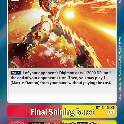 Final Shining Burst imagen principal