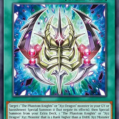 The Phantom Knights' Rank-Up-Magic Requiem imagen principal