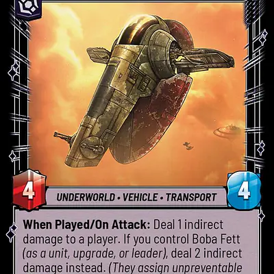 Fett's Firespray imagen principal