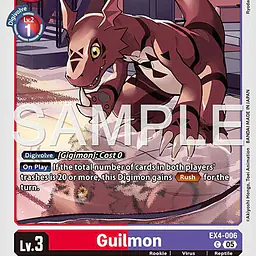 Guilmon (Reprint) - Master